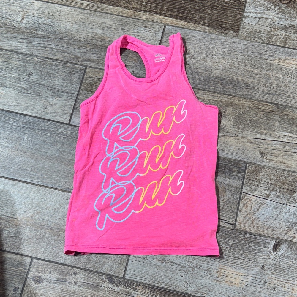 adidas Pink Kids Tank Top